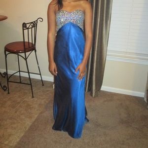 Beautiful blue gown